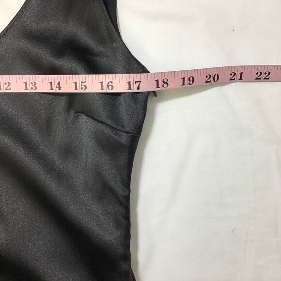 LULU'S SZ L Black Enchanting Sophistication V-Neck Mermaid Maxi Dress NEW B152 - Picture 6 of 10